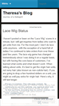 Mobile Screenshot of diaryofaformerlacewigvendor.wordpress.com