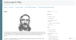 Desktop Screenshot of cycleyoughal.wordpress.com