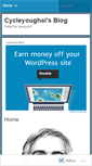 Mobile Screenshot of cycleyoughal.wordpress.com