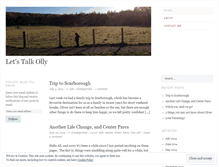 Tablet Screenshot of letstalkolly.wordpress.com