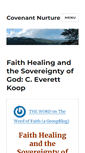 Mobile Screenshot of covenantnurture.wordpress.com