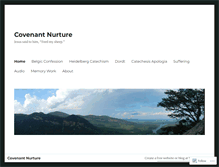 Tablet Screenshot of covenantnurture.wordpress.com