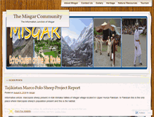 Tablet Screenshot of misgar.wordpress.com