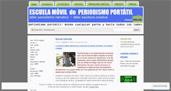 Desktop Screenshot of escuelamovil.wordpress.com