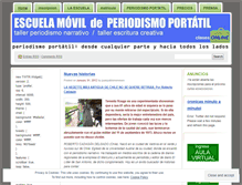 Tablet Screenshot of escuelamovil.wordpress.com