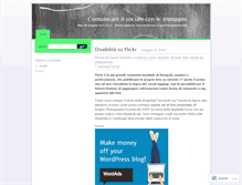 Tablet Screenshot of comunicareilsociale.wordpress.com