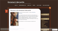 Desktop Screenshot of horsemansmercantile.wordpress.com