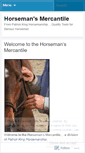 Mobile Screenshot of horsemansmercantile.wordpress.com