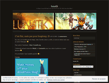 Tablet Screenshot of lunatic92.wordpress.com