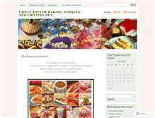 Tablet Screenshot of lovewithpeacebakesandcooks.wordpress.com