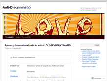 Tablet Screenshot of antidiscriminatio.wordpress.com