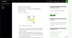 Desktop Screenshot of curlymum.wordpress.com
