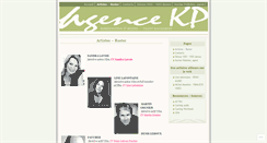 Desktop Screenshot of agencekp.wordpress.com