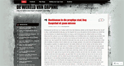 Desktop Screenshot of dewereldvandaphne.wordpress.com