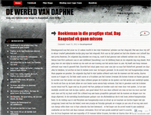 Tablet Screenshot of dewereldvandaphne.wordpress.com