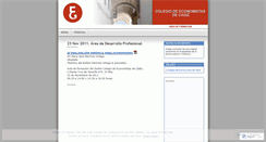 Desktop Screenshot of economistascadiz.wordpress.com