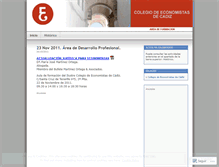 Tablet Screenshot of economistascadiz.wordpress.com