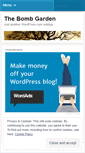 Mobile Screenshot of bombgarden.wordpress.com