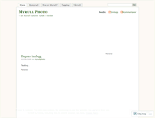 Tablet Screenshot of myrullphoto.wordpress.com