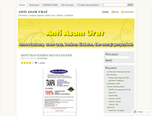 Tablet Screenshot of antiasamurat.wordpress.com