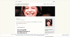 Desktop Screenshot of lafilledepoche.wordpress.com