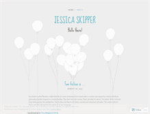 Tablet Screenshot of jessicaskipper.wordpress.com