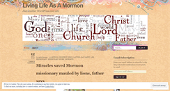 Desktop Screenshot of livinglifeasamormon.wordpress.com
