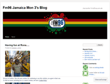 Tablet Screenshot of fm96jamaicamon3.wordpress.com