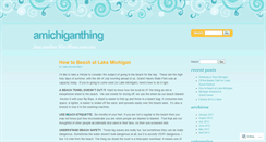 Desktop Screenshot of amichiganthing.wordpress.com