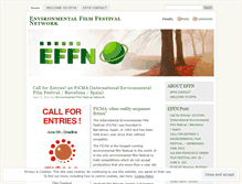 Tablet Screenshot of effn.wordpress.com