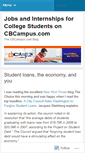 Mobile Screenshot of cbcampus.wordpress.com