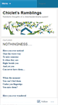 Mobile Screenshot of chicletbaby.wordpress.com