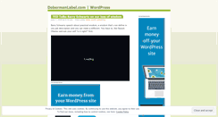 Desktop Screenshot of dobermanlabel.wordpress.com