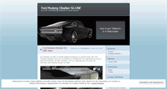 Desktop Screenshot of mustangobsidian.wordpress.com