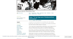 Desktop Screenshot of opsur.wordpress.com