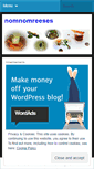 Mobile Screenshot of nomnomreeses.wordpress.com