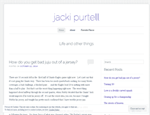 Tablet Screenshot of jackipurtell.wordpress.com