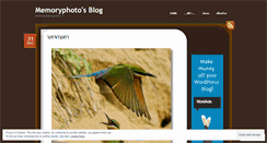 Desktop Screenshot of memoryphoto.wordpress.com