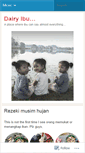 Mobile Screenshot of dairyibu.wordpress.com