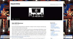 Desktop Screenshot of izquierdista.wordpress.com