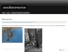 Tablet Screenshot of dog8myphotos.wordpress.com