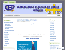 Tablet Screenshot of cepasturias.wordpress.com