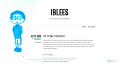 Desktop Screenshot of iblees.wordpress.com