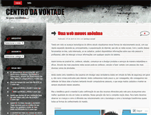 Tablet Screenshot of centrodavontade.wordpress.com