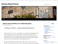 Tablet Screenshot of omahahelpportrait.wordpress.com