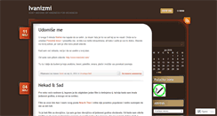 Desktop Screenshot of ivanizmi.wordpress.com