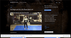 Desktop Screenshot of modifiedjiujitsu.wordpress.com