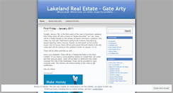 Desktop Screenshot of gatearty.wordpress.com