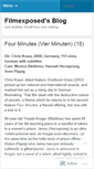 Mobile Screenshot of filmexposed.wordpress.com