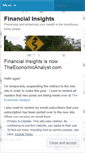 Mobile Screenshot of financialinsights.wordpress.com